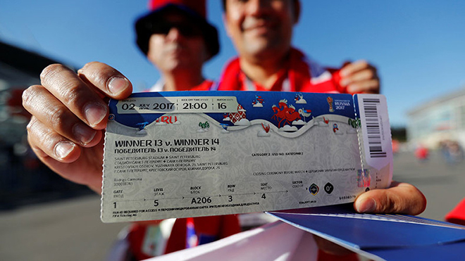 Hạn chế nạn phe vé ở World Cup 2018